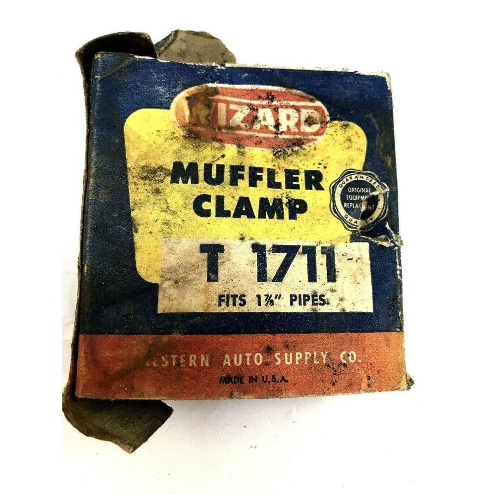 Wizard Muffler Clamp T1711 Fits 1 7/8 in Pipes